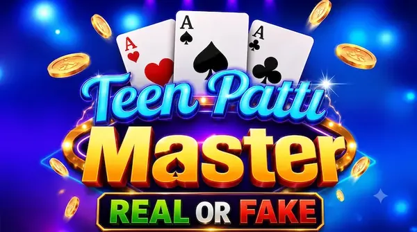 Teen Patti Master real or fake APK warning banner